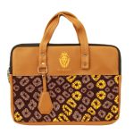 AfriTech unisex laptop bag handmade with African Wax fabric – Mia Designs