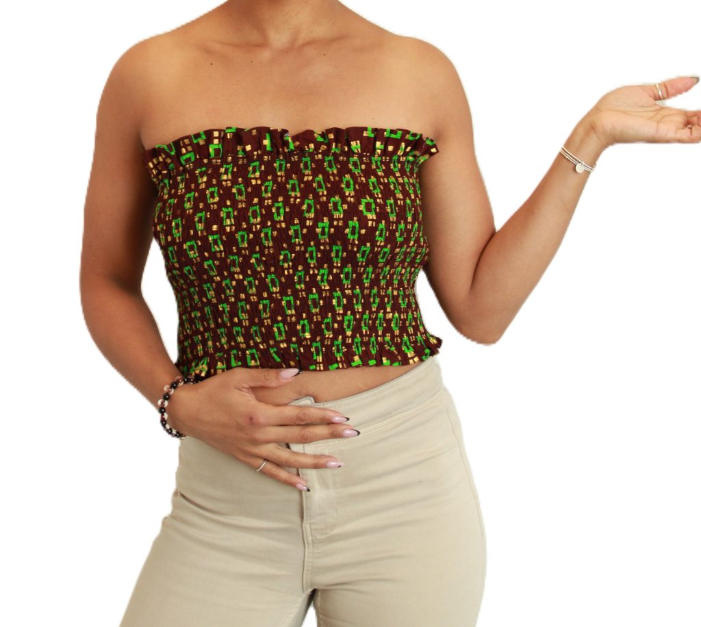 ACT Crop Top – Stretchy waistline detail