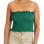 ACT Crop Top – Stretchy waistline detail